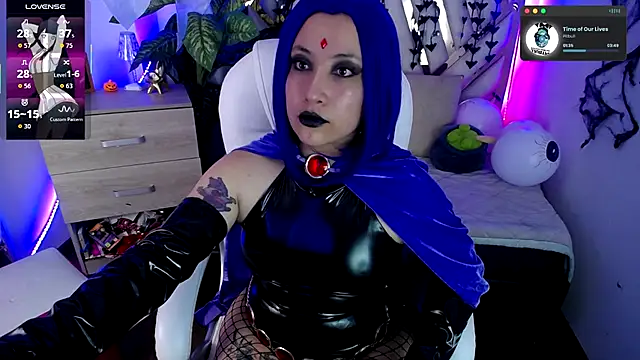 Snapshot of NyxAndria_1 chatting on November 1, 12:12 am NyxAndria 1 online show from November 1, 12:12 am