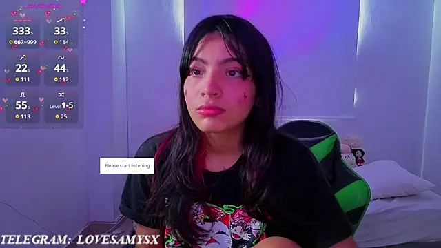 Lovelyamyy online show from April 15, 7:21 pm