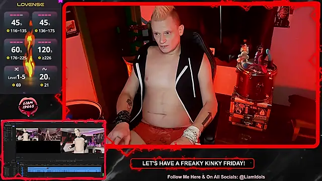 LiamIdols online show from January 20, 8:07 pm