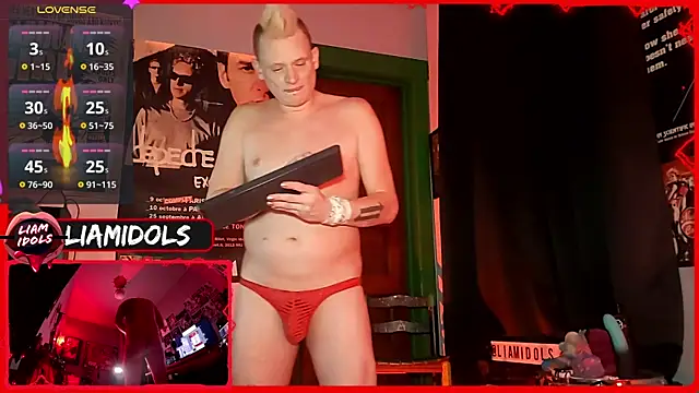 LiamIdols online show from January 21, 5:16 am