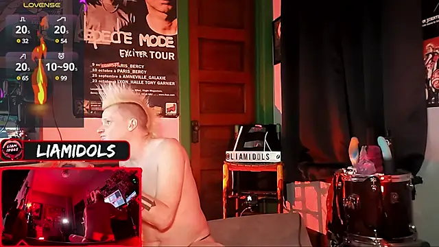 LiamIdols online show from January 21, 8:19 am