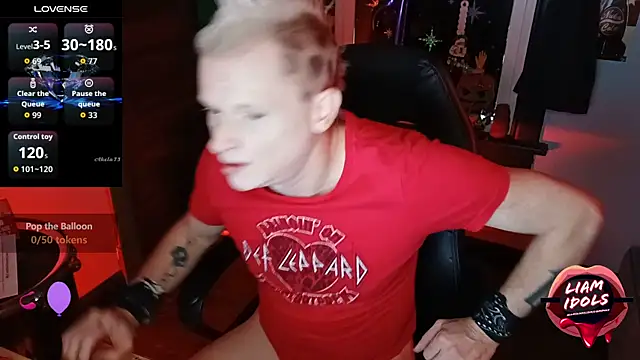 LiamIdols online show from November 5, 8:09 pm