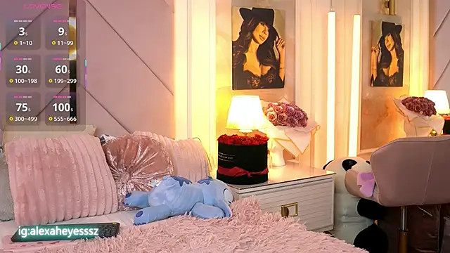 Alexaheyess online show from April 27, 3:59 am