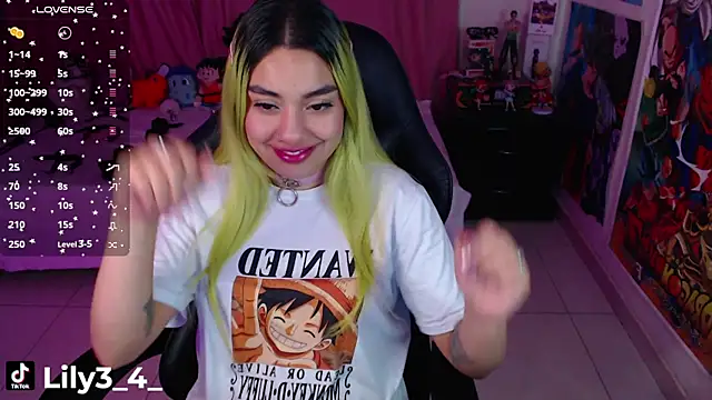 lily3 4 online show from April 21, 7:25 am