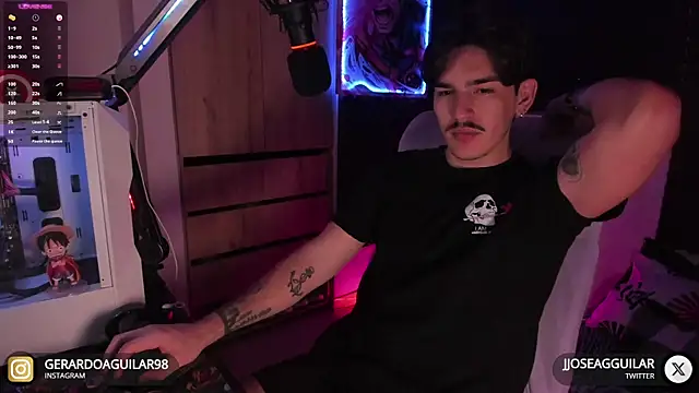 Snapshot of MaasterGerry chatting on January 26, 1:52 am MaasterGerry online show from January 26, 1:52 am