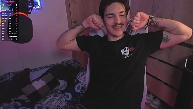 Snapshot of MaasterGerry chatting on February 8, 2:15 am MaasterGerry online show from February 8, 2:15 am