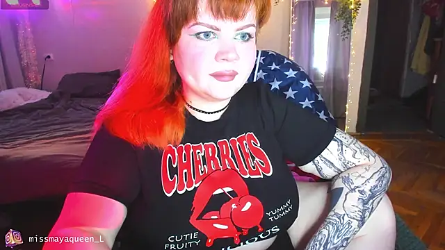 Snapshot of missmayaqueen chatting on June 12, 11:20 am missmayaqueen online show from June 12, 11:20 am
