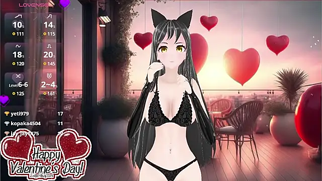 Snapshot of KimiStar chatting on February 14, 6:51 pm KimiStar online show from February 14, 6:51 pm