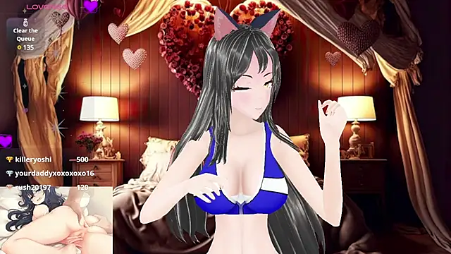 Snapshot of KimiStar chatting on February 28, 9:55 pm KimiStar online show from February 28, 9:55 pm