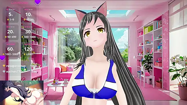 Snapshot of KimiStar chatting on March 6, 10:47 pm KimiStar online show from March 6, 10:47 pm