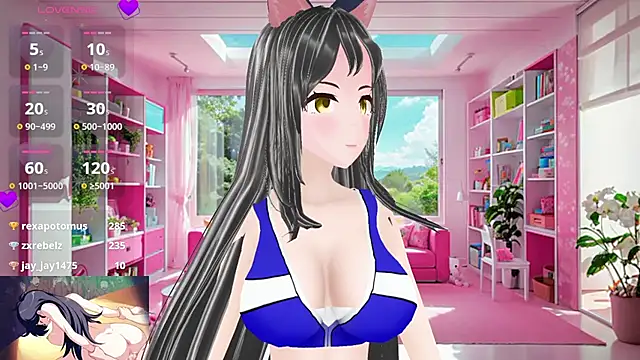 Snapshot of KimiStar chatting on March 7, 9:17 pm KimiStar online show from March 7, 9:17 pm