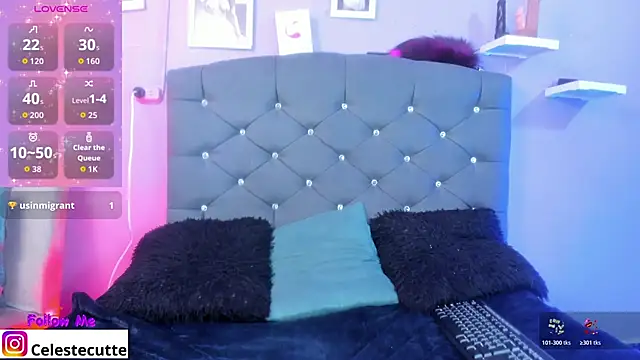 celesstte 00 online show from March 9, 1:26 pm