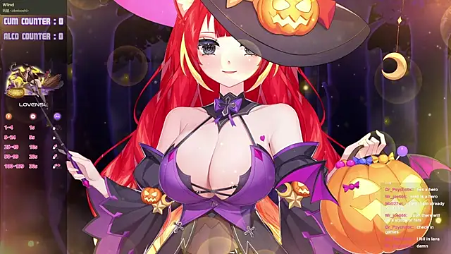 Snapshot of LewdKira_VT chatting on October 22, 3:56 pm LewdKira VT online show from October 22, 3:56 pm