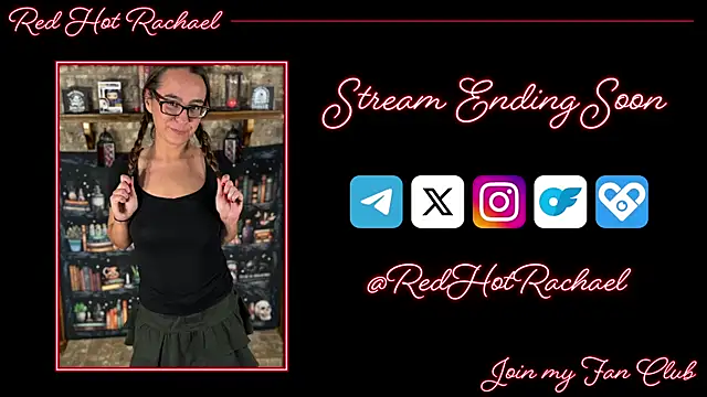 RedHotRachael online show from February 21, 1:00 am