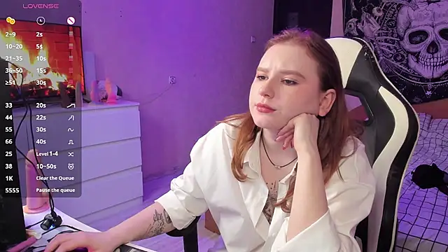 Snapshot of Arleckino chatting on March 18, 3:31 am Arleckino online show from March 18, 3:31 am