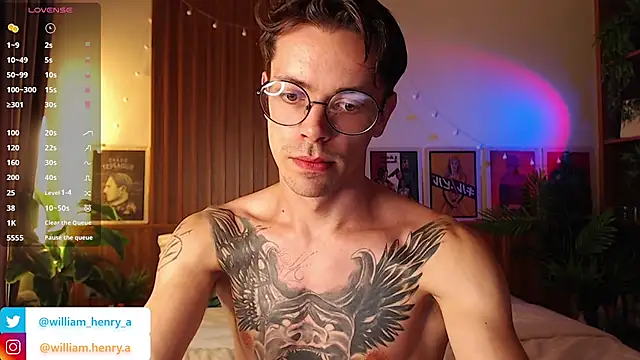 William Henry  online show from February 5, 1:38 pm