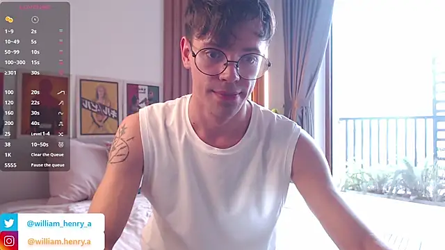 William Henry  online show from March 4, 8:31 am