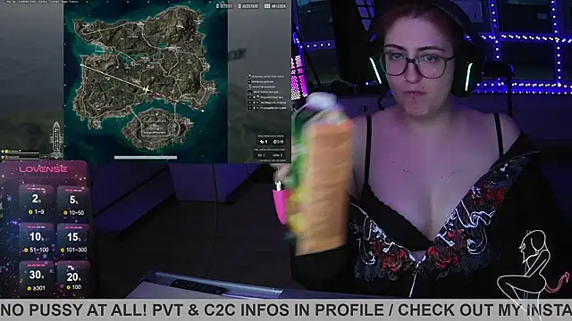 Snapshot of Gamergirl-Linela chatting on March 22, 6:03 pm Gamergirl-Linela online show from March 22, 6:03 pm