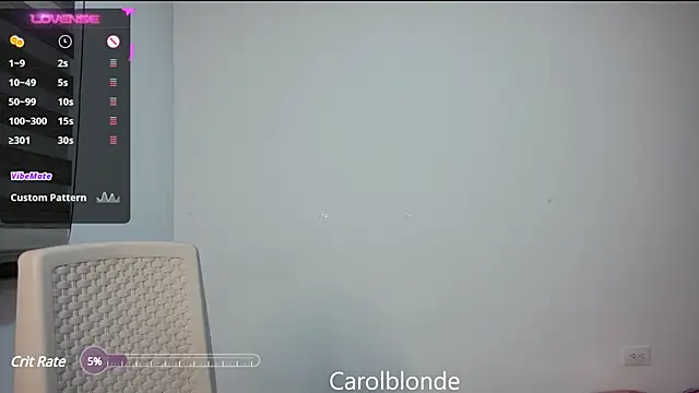 Snapshot of Carolblonde chatting on February 24, 3:55 am Carolblonde online show from February 24, 3:55 am