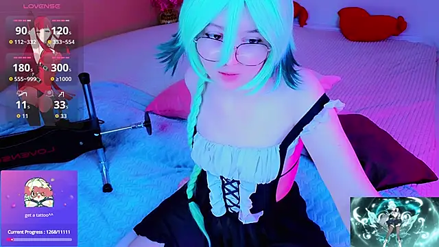 Snapshot of MizukiNoYoru chatting on June 18, 3:49 pm MizukiNoYoru online show from June 18, 3:49 pm