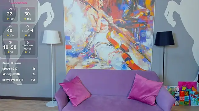 Snapshot of FloraBonde chatting on September 26, 11:03 am FloraBonde online show from September 26, 11:03 am