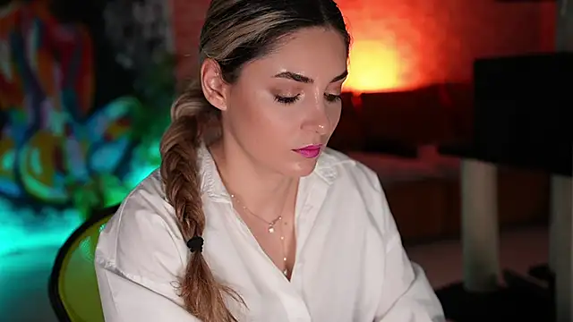 Snapshot of _Allie_ chatting on March 12, 6:29 am  Allie  online show from March 12, 6:29 am