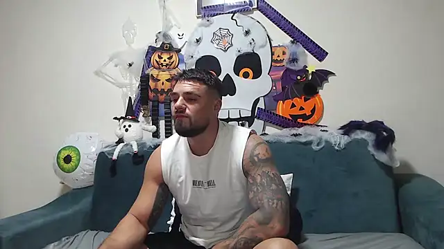 Tiberius hunk online show from October 26, 5:13 am