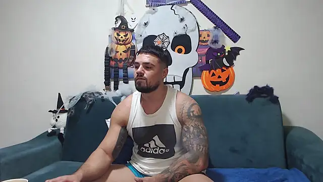 Tiberius hunk online show from November 10, 3:05 am