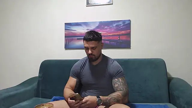 Tiberius hunk online show from November 23, 6:46 am