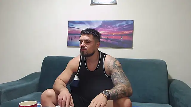 Tiberius hunk online show from November 29, 7:55 am