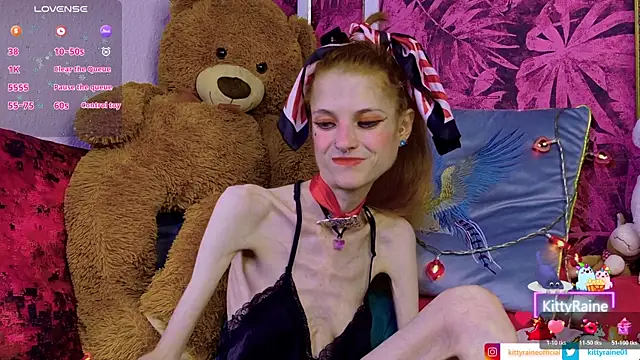 KittyRaine online show from June 10, 1:10 pm