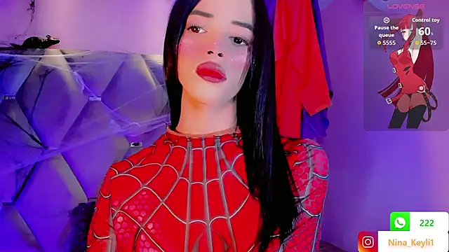 Nina Keyli online show from October 19, 7:47 pm