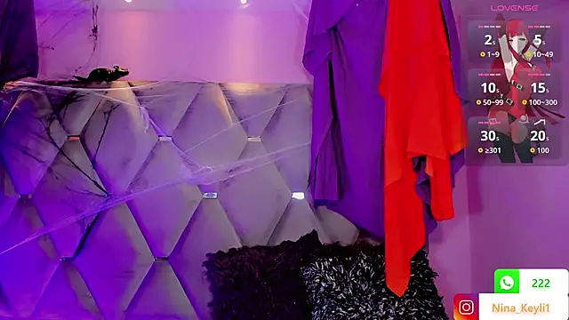 Nina Keyli online show from October 21, 7:25 pm