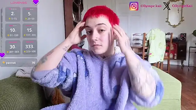 OllympeKaii online show from April 3, 12:36 pm