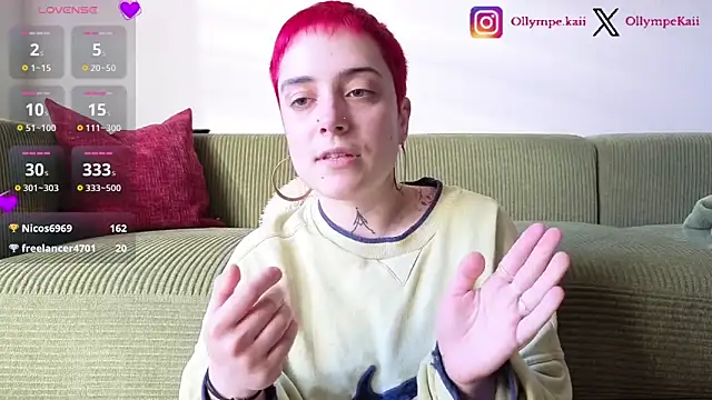 OllympeKaii online show from April 24, 4:31 pm