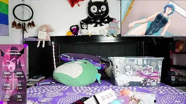 Snapshot of Devil_And_Princess chatting on May 21, 4:08 am Devil And Princess online show from May 21, 4:08 am
