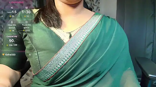  Lisha  online show from September 23, 4:21 pm