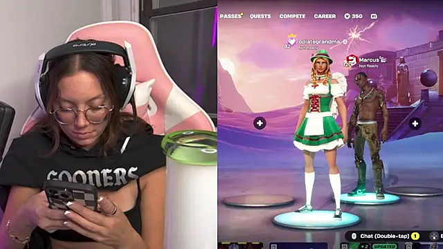 SpaceCowWhore online show from October 10, 4:33 am