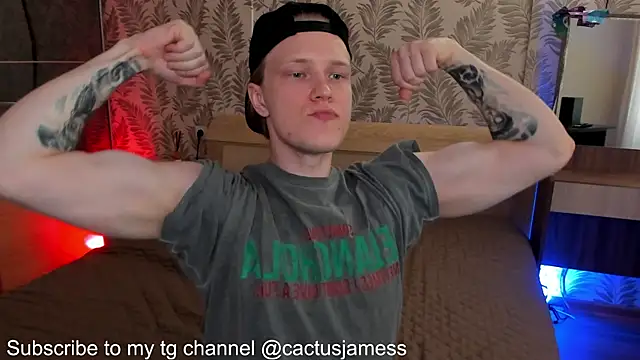 Cactus  James online show from October 6, 7:50 am