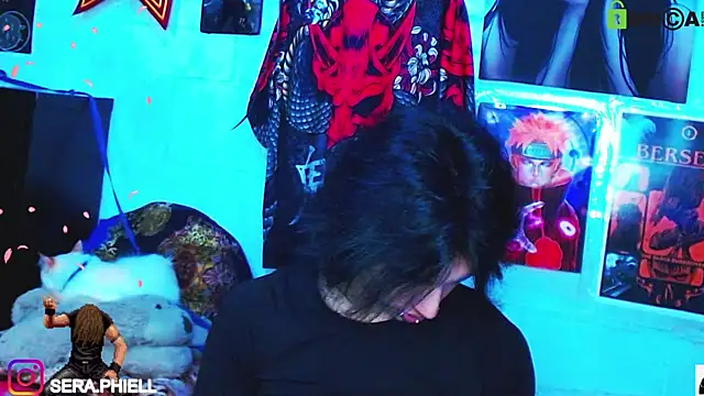 Snapshot of Seraphiell chatting on September 10, 12:32 am Seraphiell online show from September 10, 12:32 am