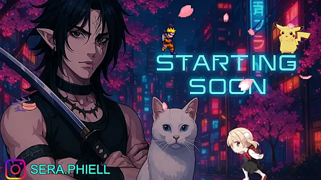 Snapshot of Seraphiell chatting on September 14, 12:43 am Seraphiell online show from September 14, 12:43 am