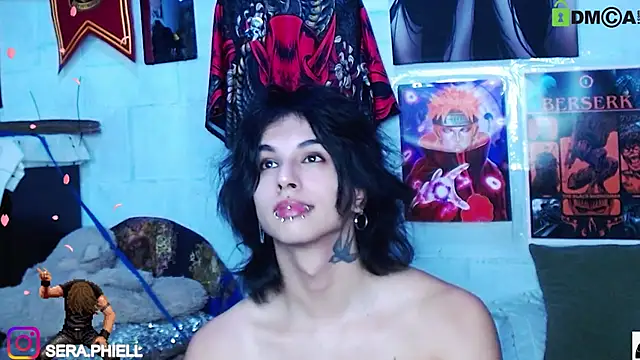 Snapshot of Seraphiell chatting on September 23, 1:08 am Seraphiell online show from September 23, 1:08 am