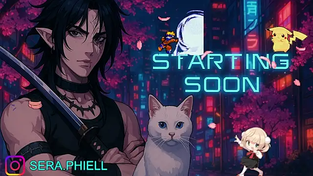 Snapshot of Seraphiell chatting on September 25, 2:15 am Seraphiell online show from September 25, 2:15 am