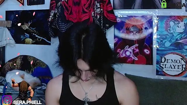 Snapshot of Seraphiell chatting on November 6, 1:50 am Seraphiell online show from November 6, 1:50 am