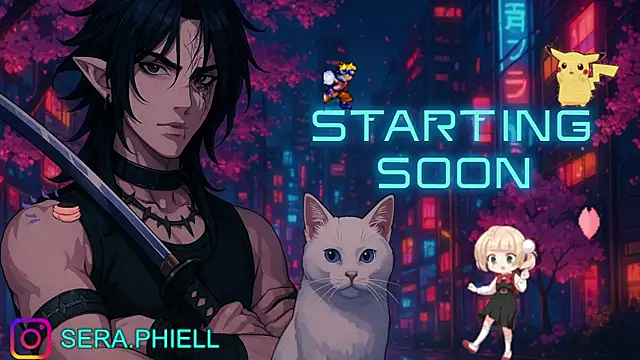 Snapshot of Seraphiell chatting on December 4, 1:26 am Seraphiell online show from December 4, 1:26 am