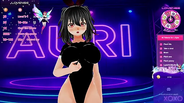 Auri Hikaru online show from March 25, 1:50 pm