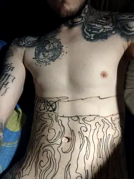 Ink  man online show from September 29, 1:49 pm