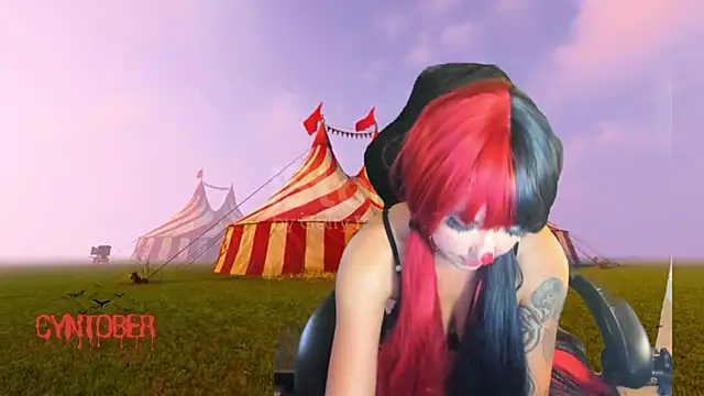 Snapshot of Cynpai chatting on October 3, 3:47 am Cynpai online show from October 3, 3:47 am