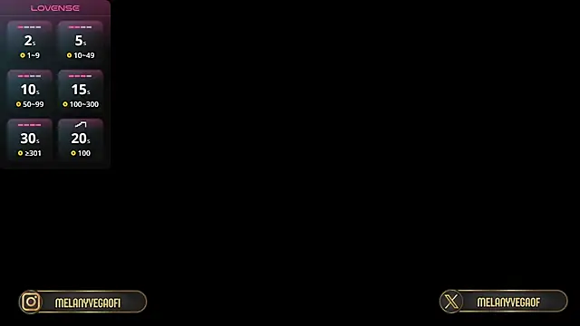 MelanyVegas online show from October 2, 8:10 am