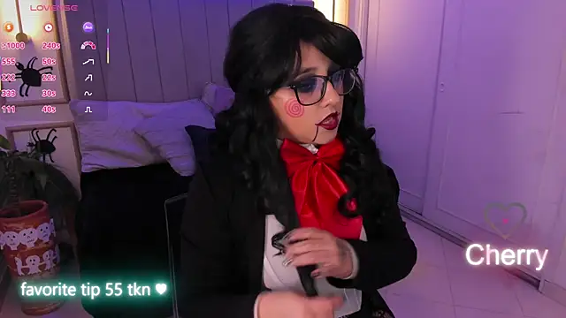 Snapshot of Cherry_blush_ chatting on October 15, 7:58 pm Cherry blush  online show from October 15, 7:58 pm